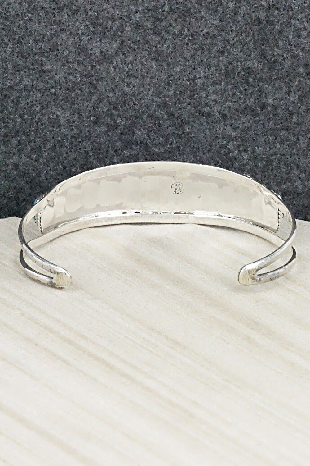 Turquoise & Sterling Silver Bracelet - Roberta Begay