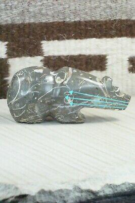 Bear Zuni Fetish Carving - Bernard Laiwakete - High Lonesome Trading