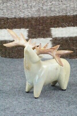 Caribou Zuni Fetish Carving - Enrike Leekya