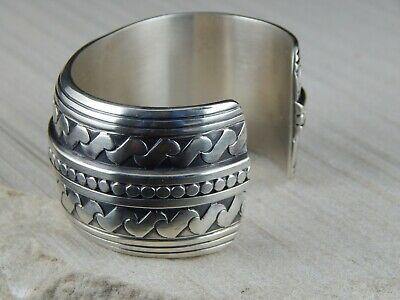 Bracelet - Sterling Silver - Raymond Delgarito - Navajo - Native American - High Lonesome Trading