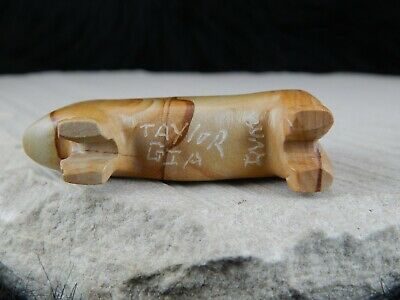 Bear Zuni Fetish Carving - Taylor Gia - High Lonesome Trading