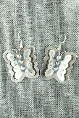 Sterling Silver Earrings - Tim Yazzie