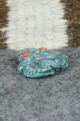 Frog Zuni Fetish Carving - Reynold Lunasee