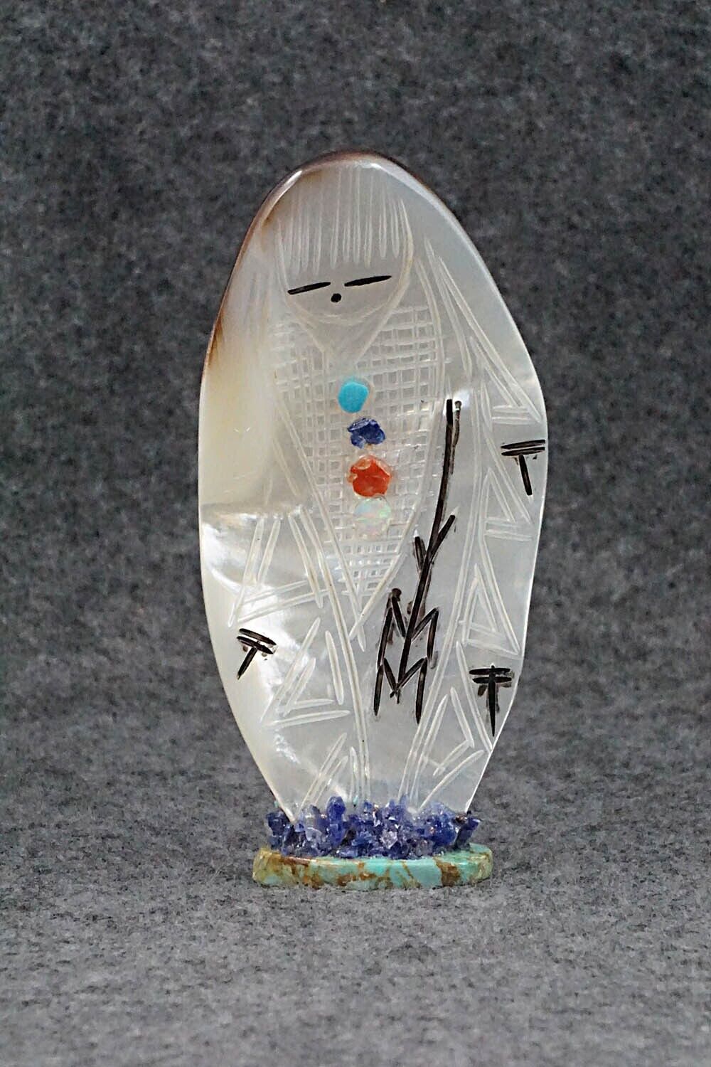 Corn Maiden Zuni Fetish Carving - Gloria Chattin