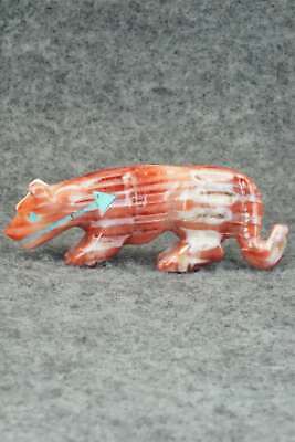 Mountain Lion Zuni Fetish Carving - Andres Quandelacy