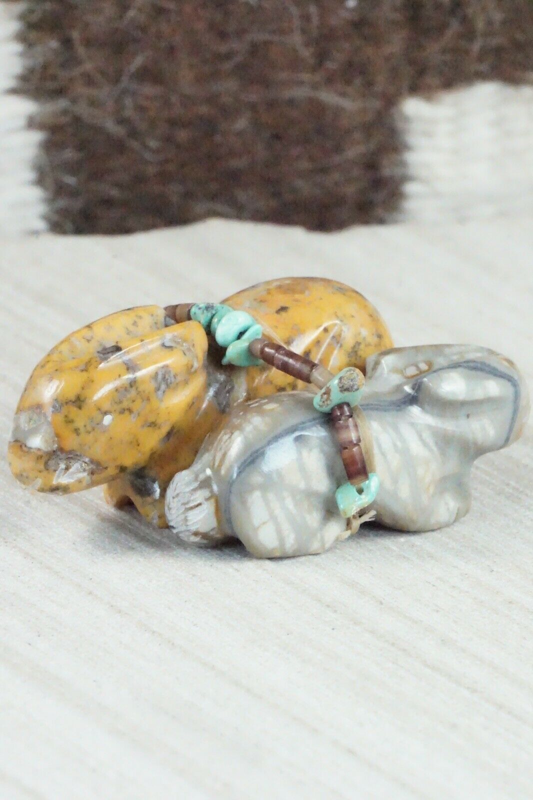 Rabbit Zuni Fetish Carving - Daisy Natewa - High Lonesome Trading