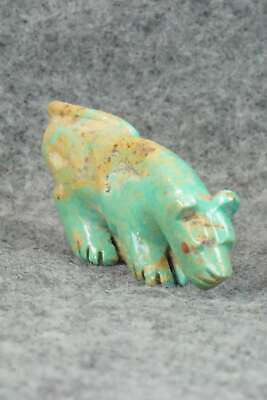 Mountain Lion Zuni Fetish Carving - Andres Quandelacy