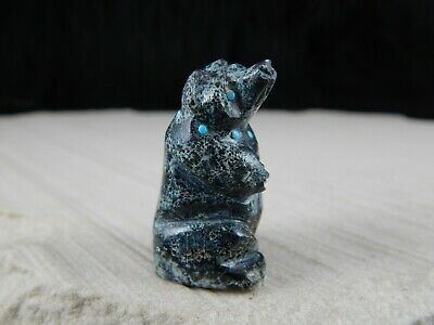 Bear Zuni Fetish Carving - Adrian Cachini - High Lonesome Trading