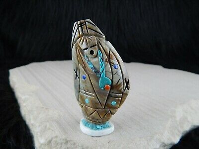 Corn Maiden - Zuni Fetish - Vickie Quandelacy - Zuni Corn Maiden Carving - High Lonesome Trading
