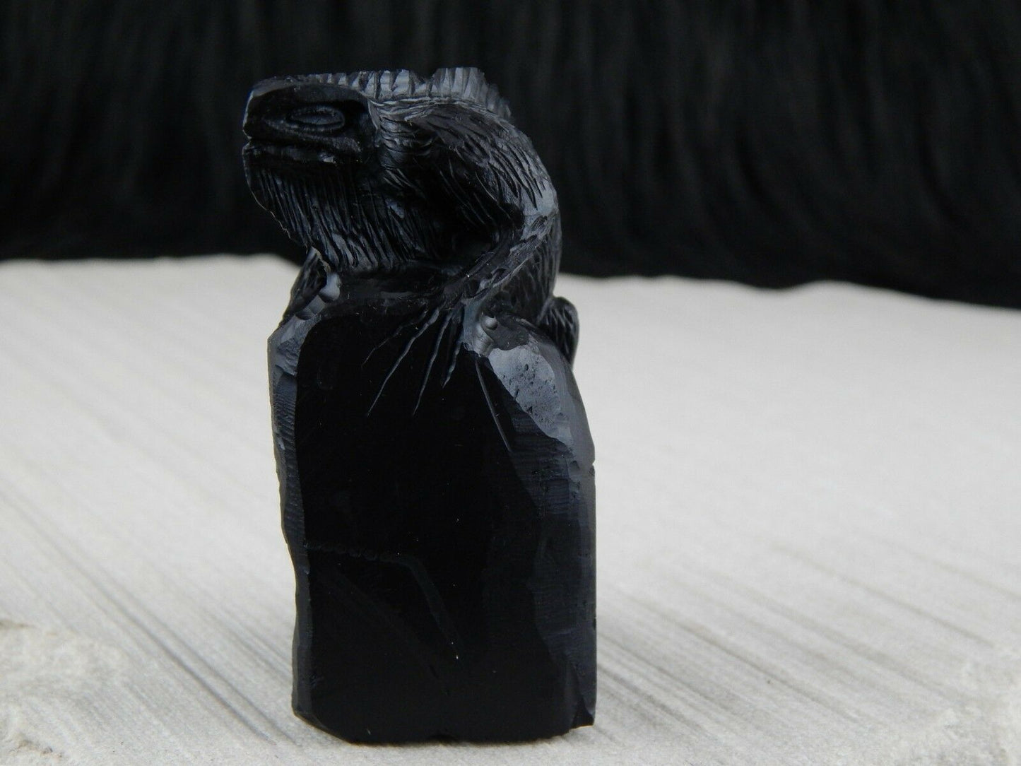 Iguana Zuni Fetish Carving - Lewis Manning - High Lonesome Trading