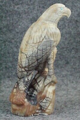 Eagle Zuni Fetish Carving - Fenton Luna