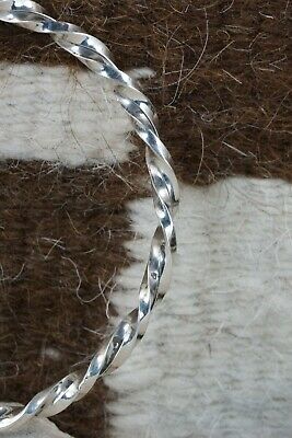 Sterling Silver Bangle - Elaine Tahe