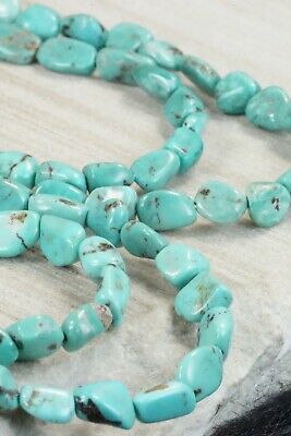Turquoise and Sterling Silver Necklace - Navajo