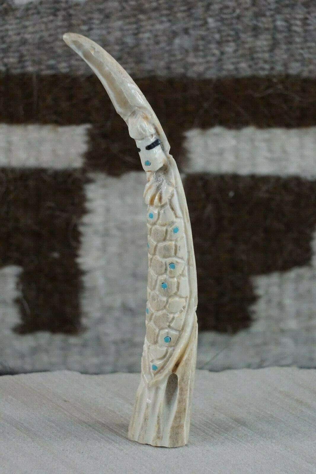 Corn Maiden Zuni Fetish Carving - Jerrold Lahaleon - High Lonesome Trading