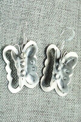 Sterling Silver Earrings - Tim Yazzie