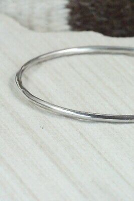 Sterling Silver Bangle - Elaine Tahe