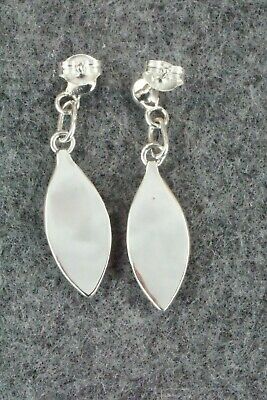 Turquoise & Sterling Silver Earrings - Danny Seoutewa