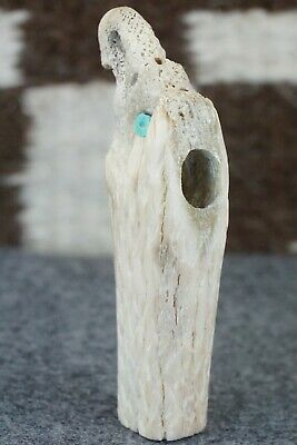 Eagle Zuni Fetish Carving - Allison White
