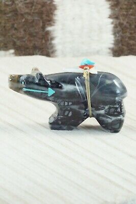 Bear Zuni Fetish Carving - Stewart Alanzo