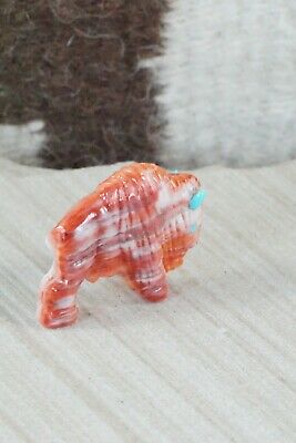 Buffalo Zuni Fetish Carving - Andres Quandelacy