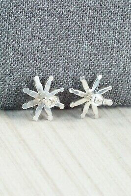 Turquoise & Sterling Silver Earrings - Marshall Qualo - High Lonesome Trading