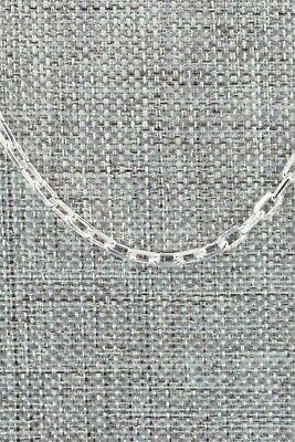 Sterling Silver Chain Necklace - Sterling Silver 18"