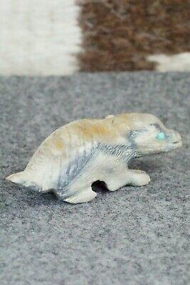 Badger Zuni Fetish Carving - Dana Malani - High Lonesome Trading