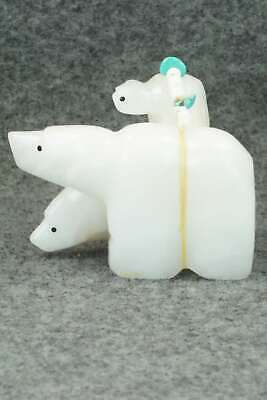 Bear Zuni Fetish Carving - Ed Lementino