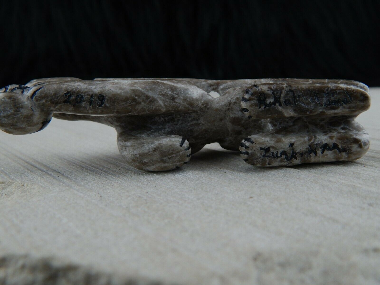 Mountain Lion Zuni Fetish Carving - Rickson Kallestewa - High Lonesome Trading
