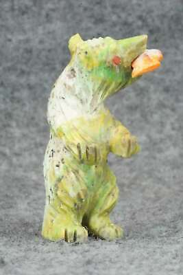 Bear Zuni Fetish Carving - Andres Quandelacy