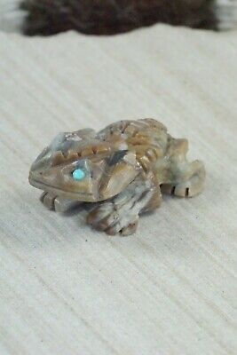 Horned Toad Zuni Fetish Carving - Dana Malani