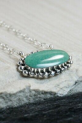 Navajo Turquoise & Sterling Silver Necklace - Sheena Jack