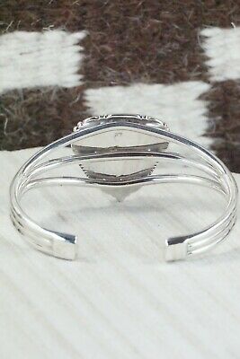 Navajo Spiny Oyster & Sterling Silver Bracelet - Daniel Benally