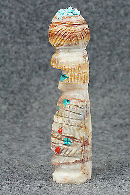 Corn Maiden Zuni Fetish Carving - Carl Etsate
