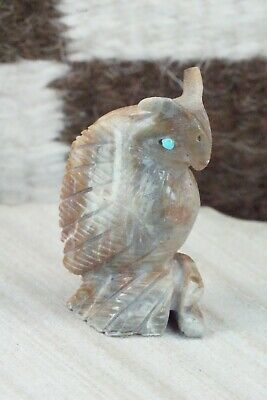 Owl Zuni Fetish Carving - Dana Malani