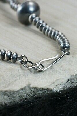Navajo Sterling Silver Pearl Necklace - Tonisha Haley