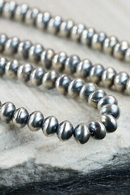 Navajo Sterling Silver Pearl Necklace - Jan Mariano