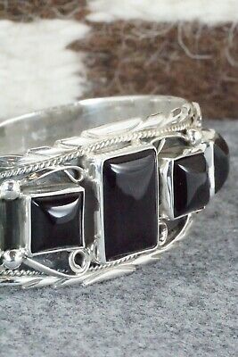 Onyx & Sterling Silver Bracelet - Davey Morgan