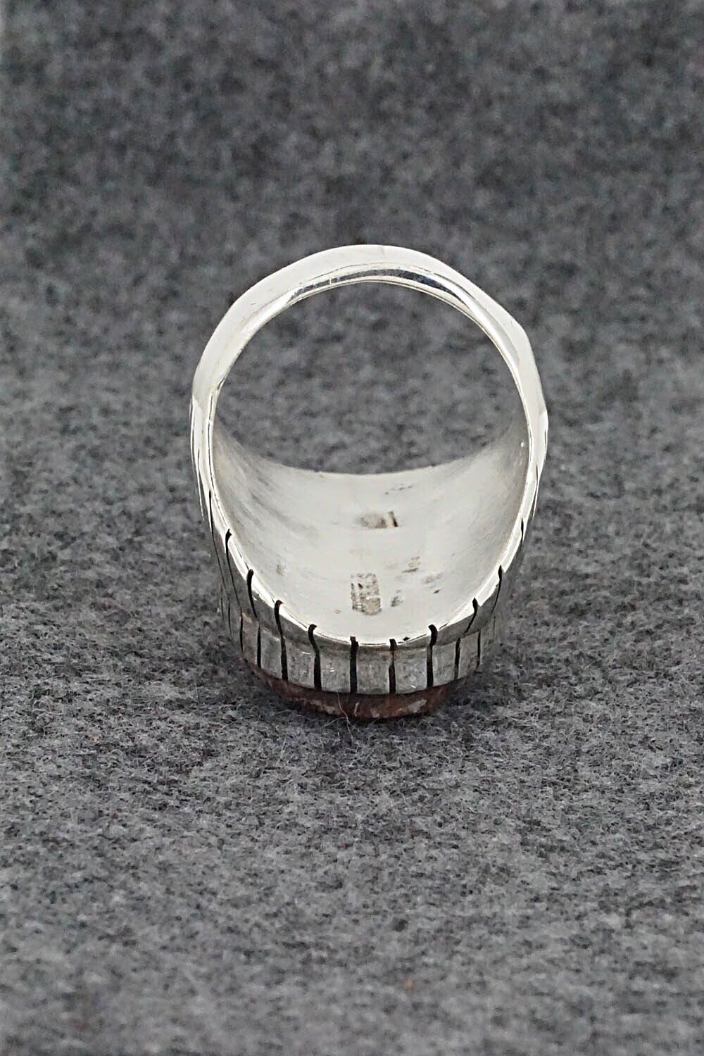 Wild Horse & Sterling Silver Ring - Trevor Jack - 10.5