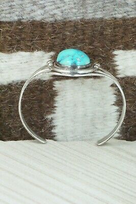 Turquoise and Sterling Silver Bracelet - Navajo