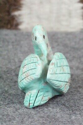 Swan Zuni Fetish Carving - Cody Cheama