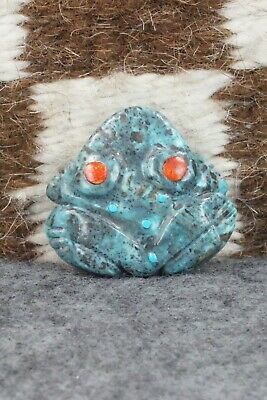 Frog Zuni Fetish Carving - Reynold Lunasee