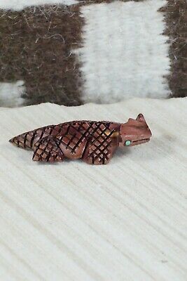 Horned Toad Zuni Fetish Carving - Carl Etsate