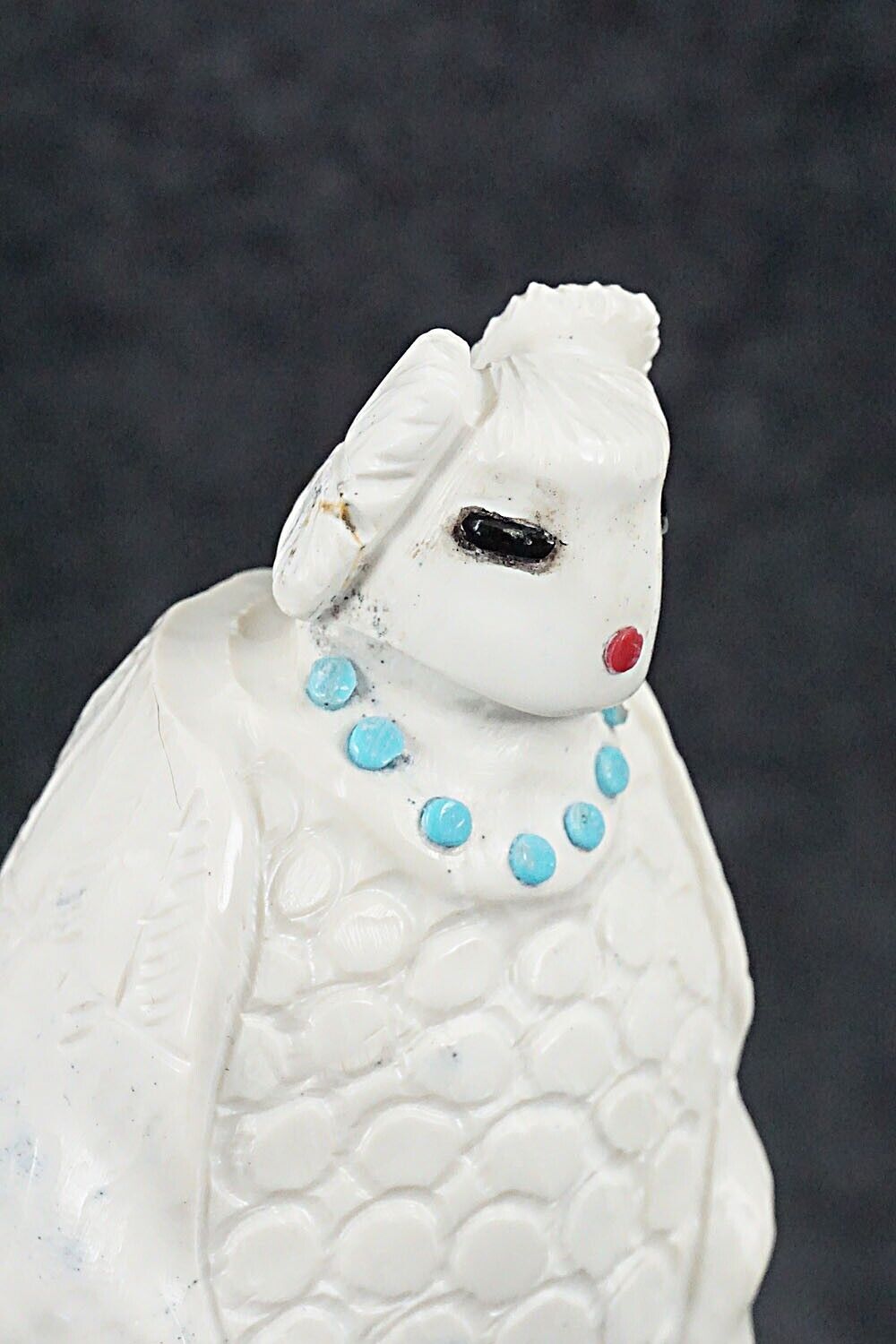 Corn Maiden Zuni Fetish Carving - Derrick Kaamasee