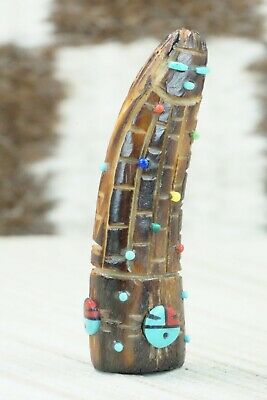 Corn Maiden Zuni Fetish Carving - Jared Amesoli