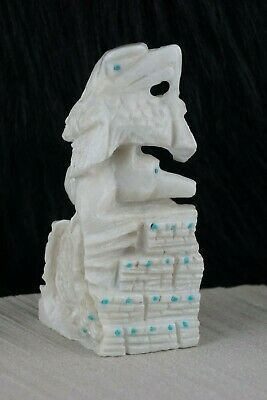 Multi- Directional Zuni Fetish Carving - Jerrold Lahaleon - High Lonesome Trading