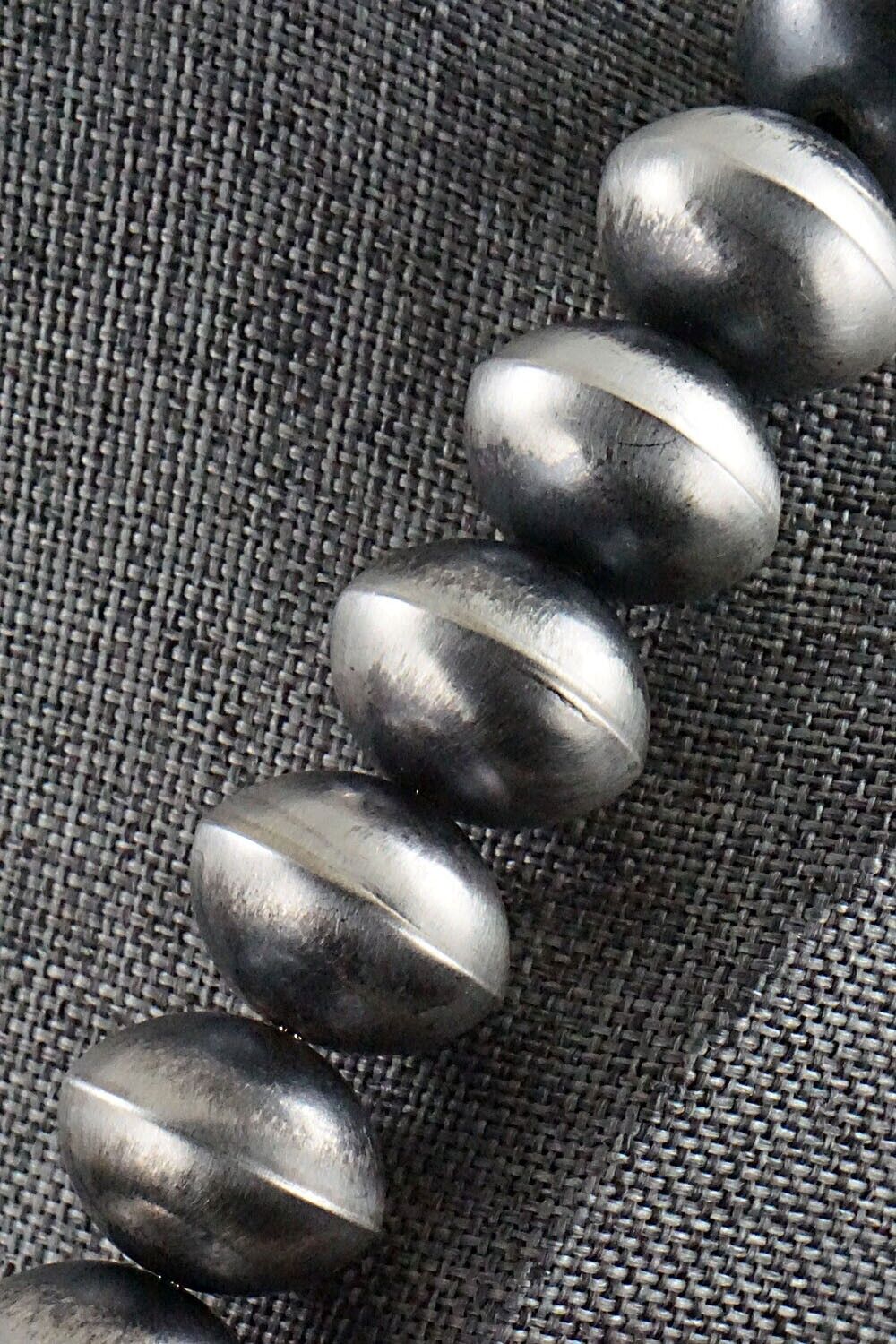 Sterling Silver Navajo Pearl Necklace - Jan Mariano