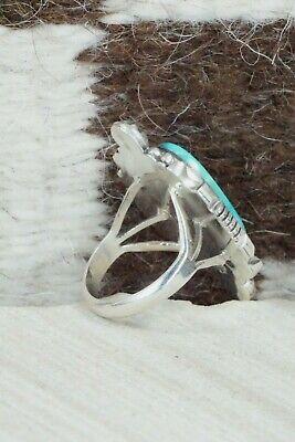 Turquoise & Sterling Silver Ring - Daniel Benally - Size 7 - High Lonesome Trading