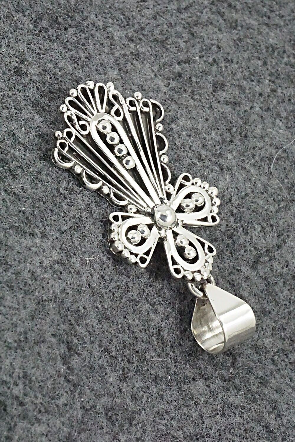 Sterling Silver Pendant - Lorena Nez