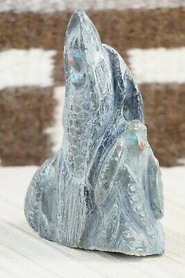 Corn Maiden Zuni Fetish Carving - Derrick Kaamasee